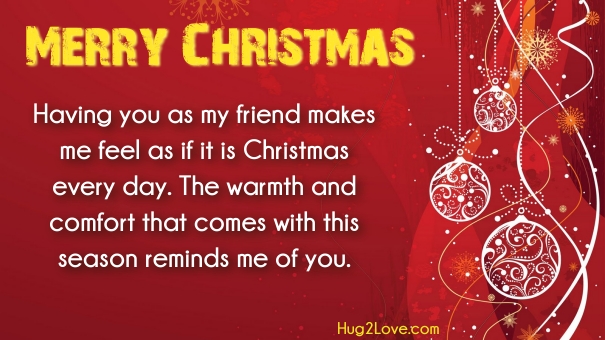 Top 25 Merry Christmas Wishes Quotes for Friends 2017