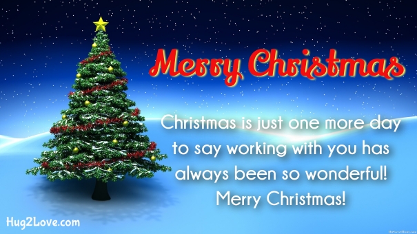 merry christmas wishes for coworkers business
