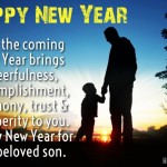 new year wishes for son