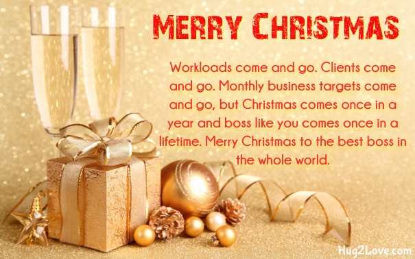 50 Christmas Wishes for Boss 2017 - Respectful Boss Quotes Xmas
